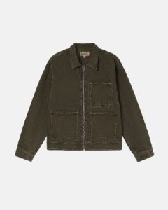DENIM ZIP WORK JACKET sold by Stussy