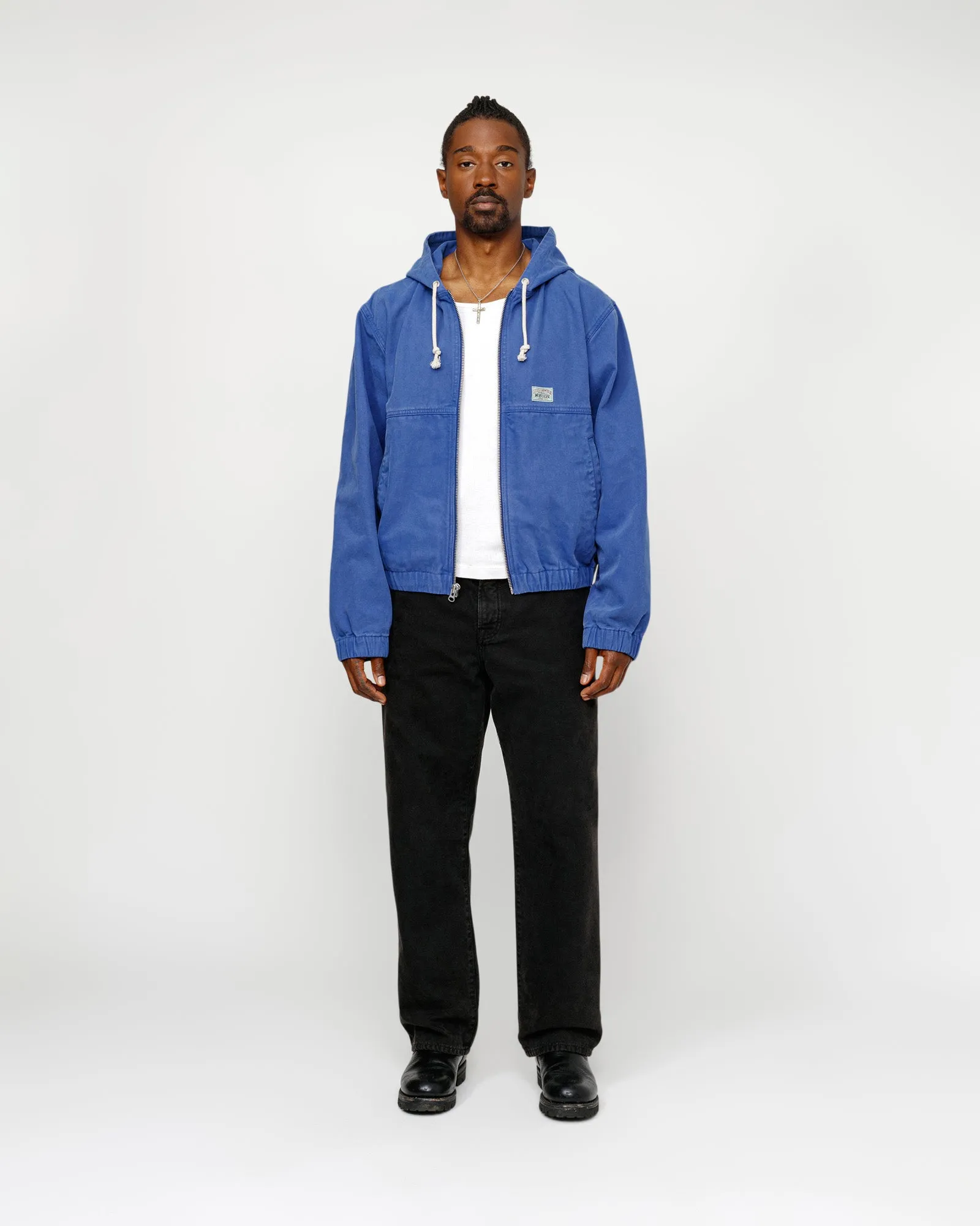 [POLO]★W Cotton Canvas Jacket★関税無 Men's Boxy Cotton Jacket — Brown – La Garçonne