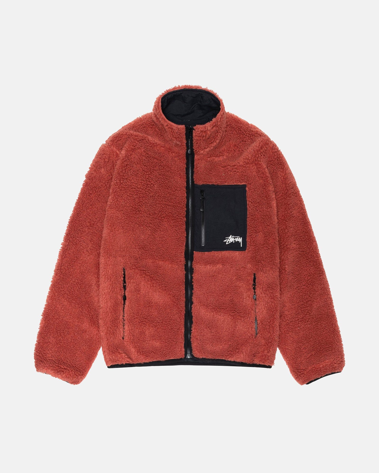 SHERPA REVERSIBLE JACKET sold by Stussy