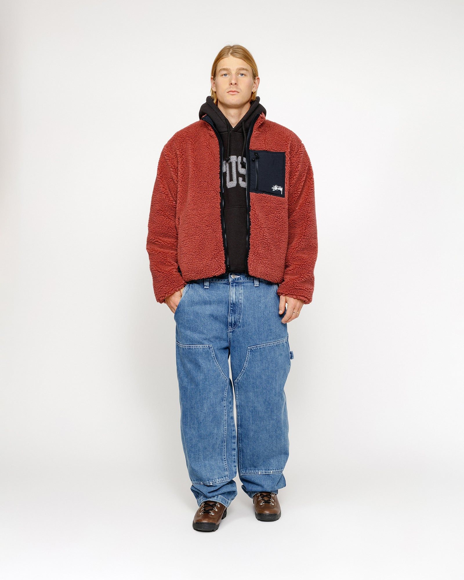 SHERPA REVERSIBLE JACKET sold by Stussy product image thumbnail 5