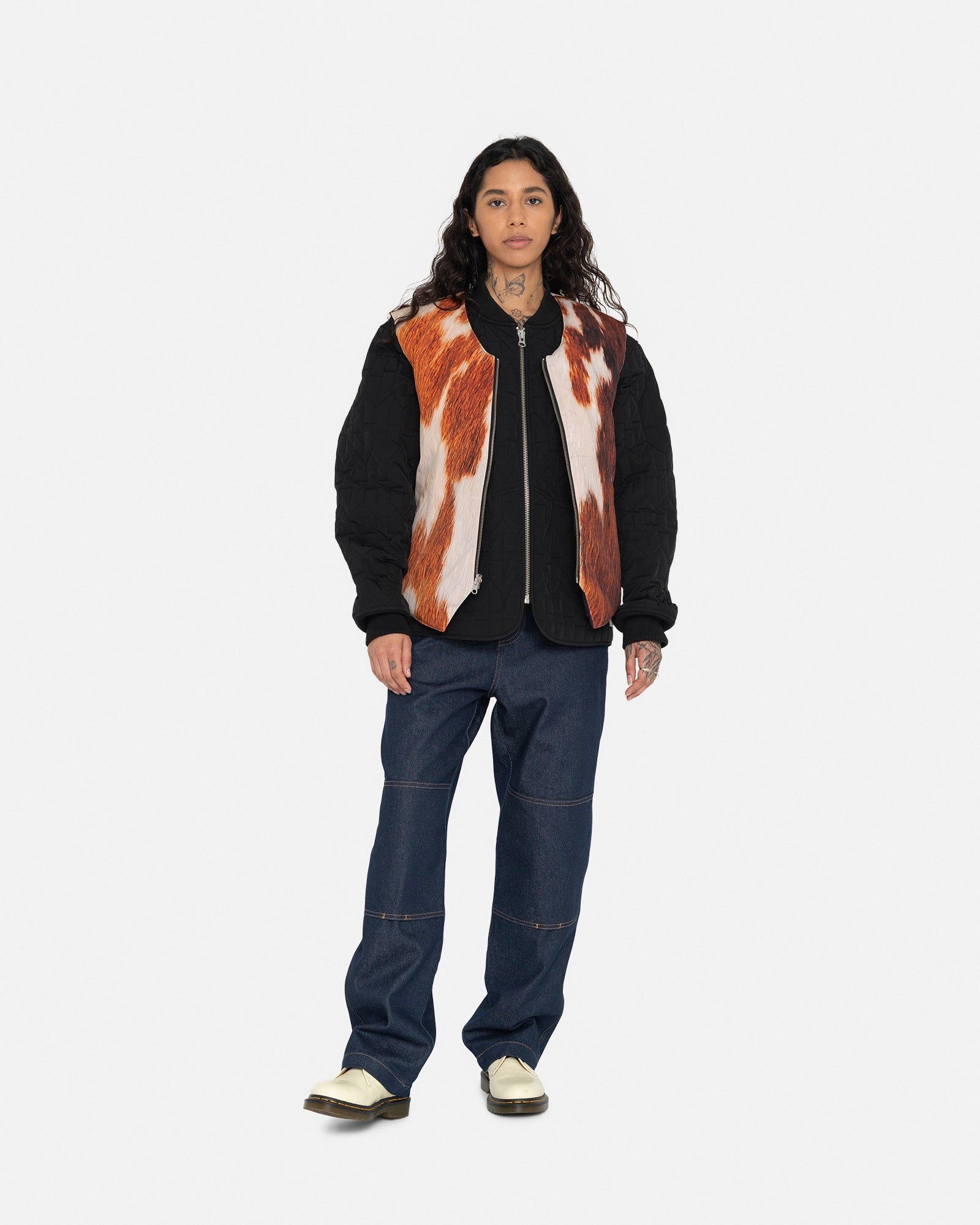 REVERSIBLE QUILTED VEST sold by Stussy product image thumbnail 11