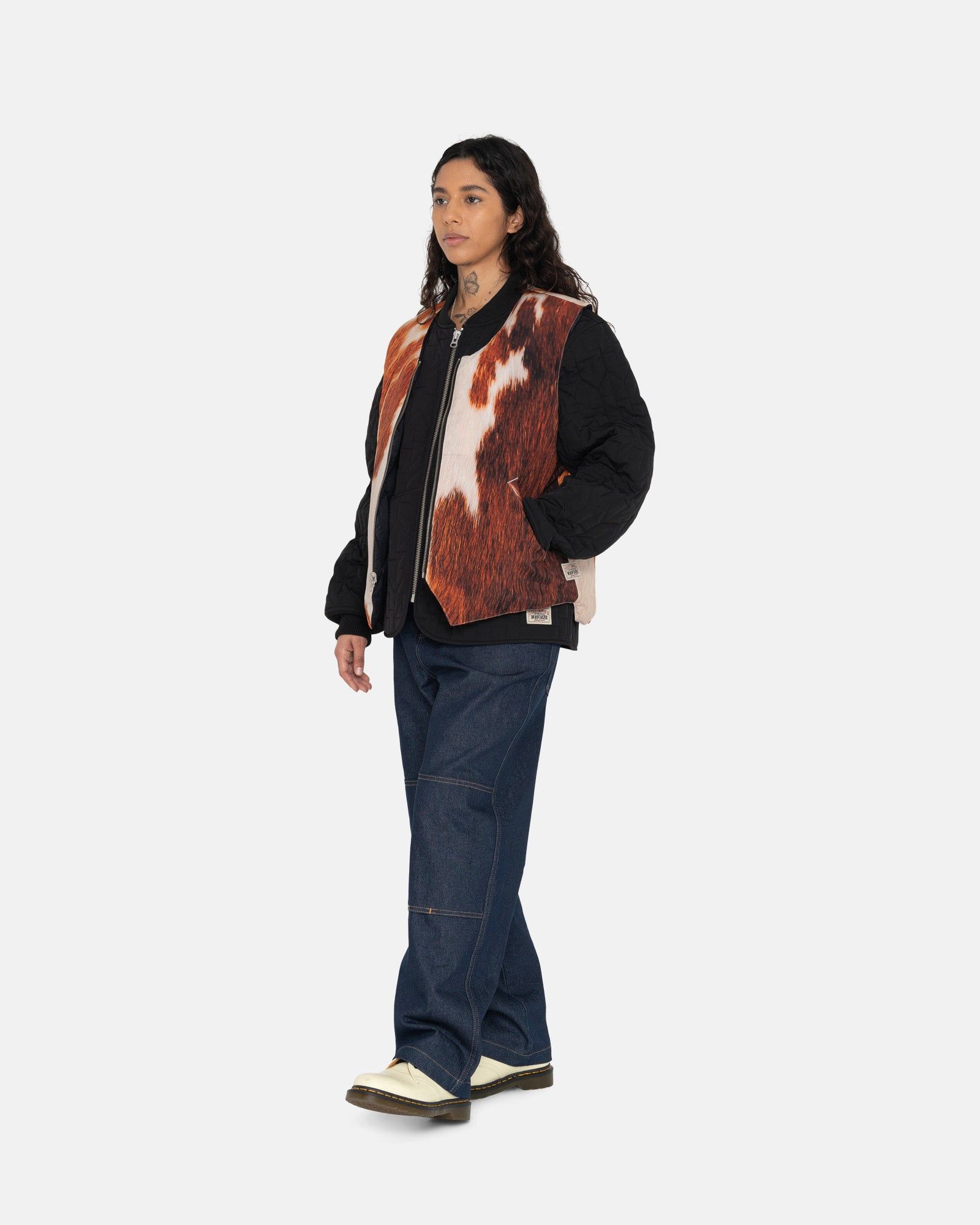 REVERSIBLE QUILTED VEST sold by Stussy product image thumbnail 12