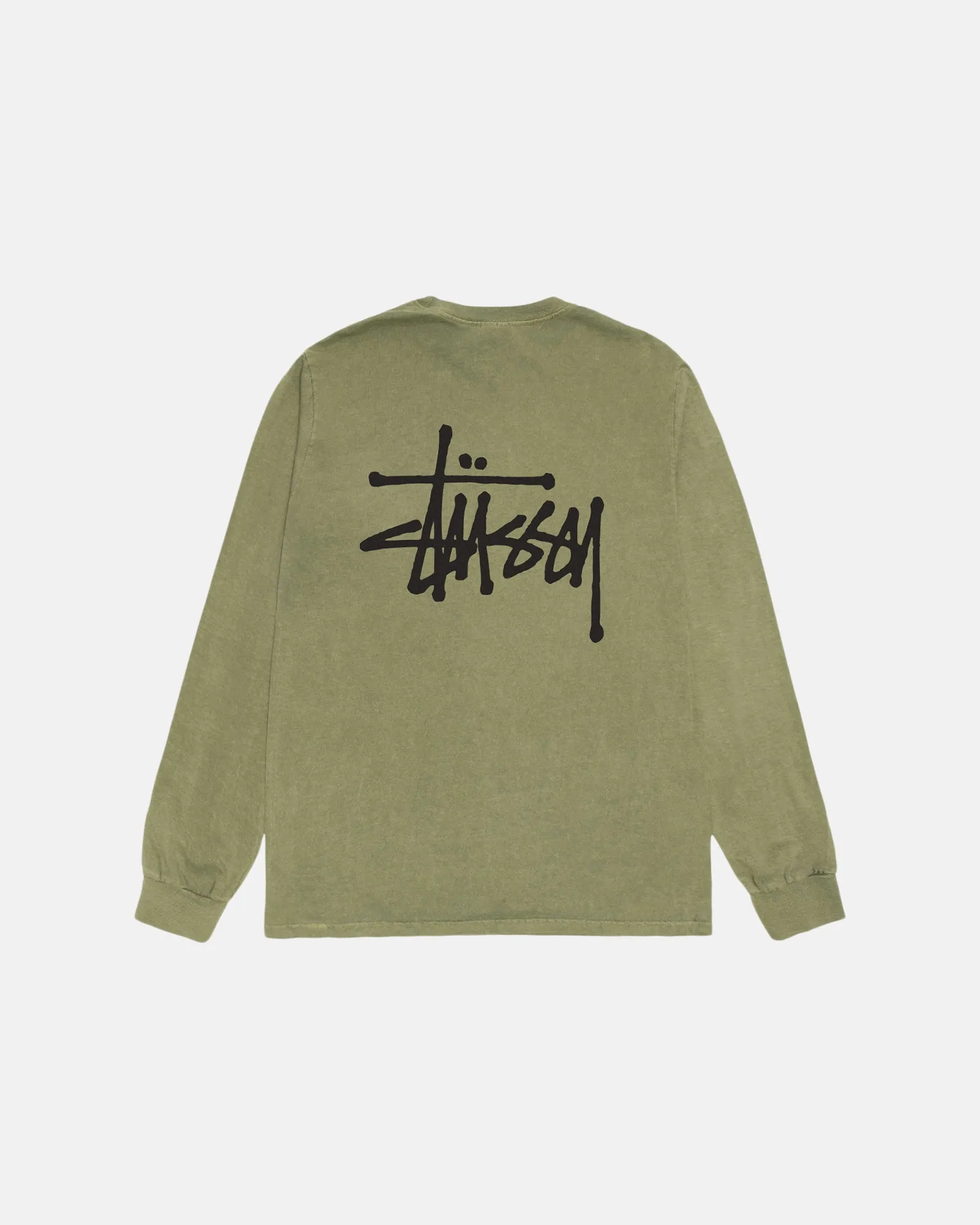 BASIC STÜSSY LS TEE PIGMENT DYED sold by Stussy