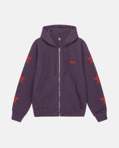 STARS ZIP HOODIE sold by Stussy