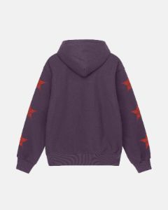 STARS ZIP HOODIE sold by Stussy