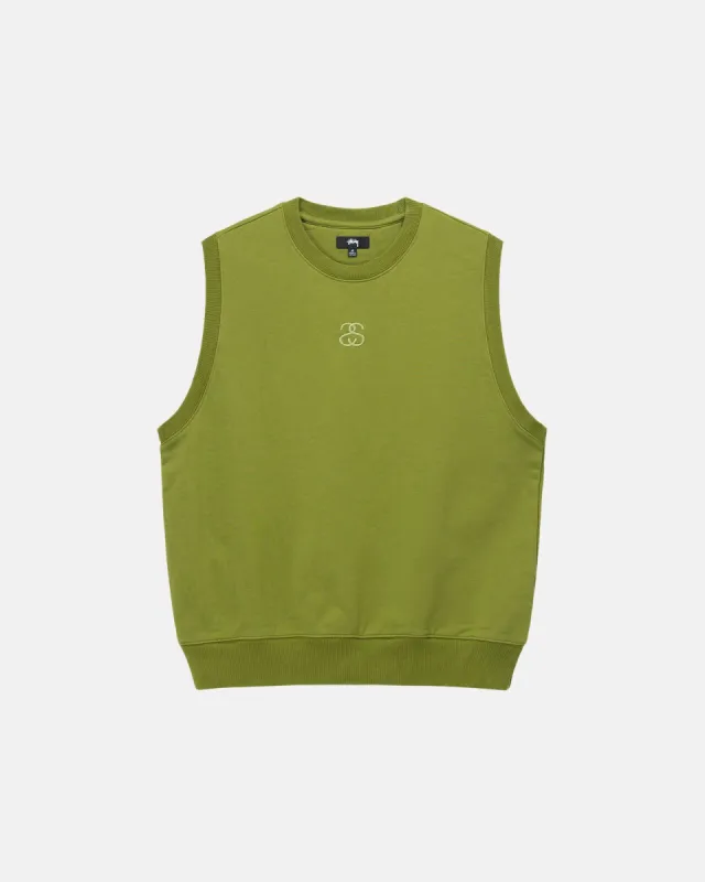 SS-LINK FLEECE VEST sold by Stussy