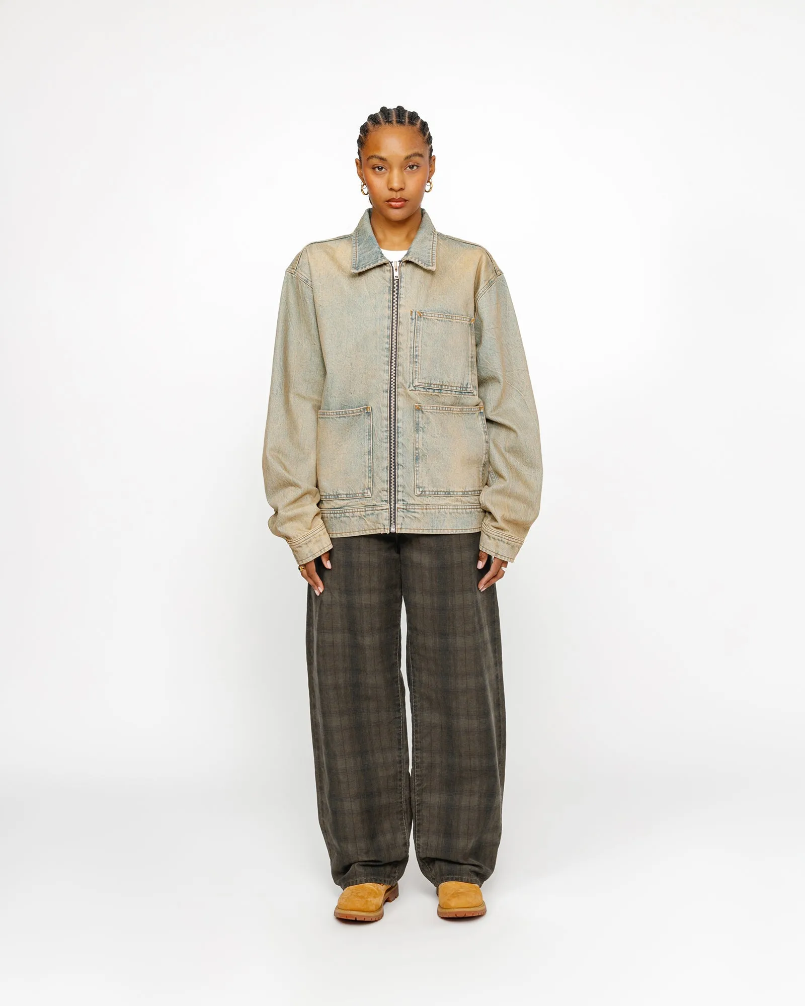パンツ stussy BIG OL' JEAN CANVAS PLAID PANTS BIG OL' JEAN CANVAS PLAID | Parallel