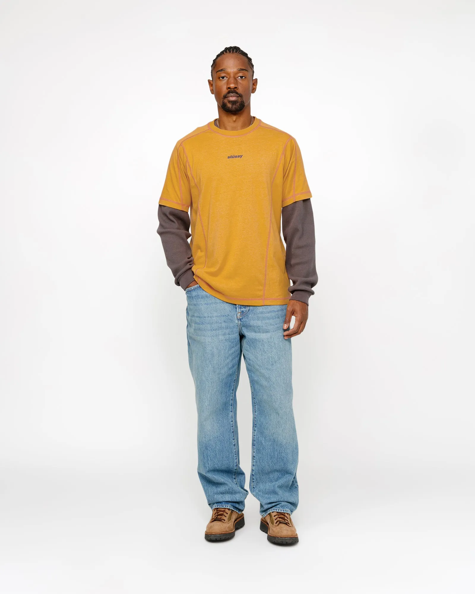 WAVE COTTON CREW sold by Stussy product image thumbnail 3