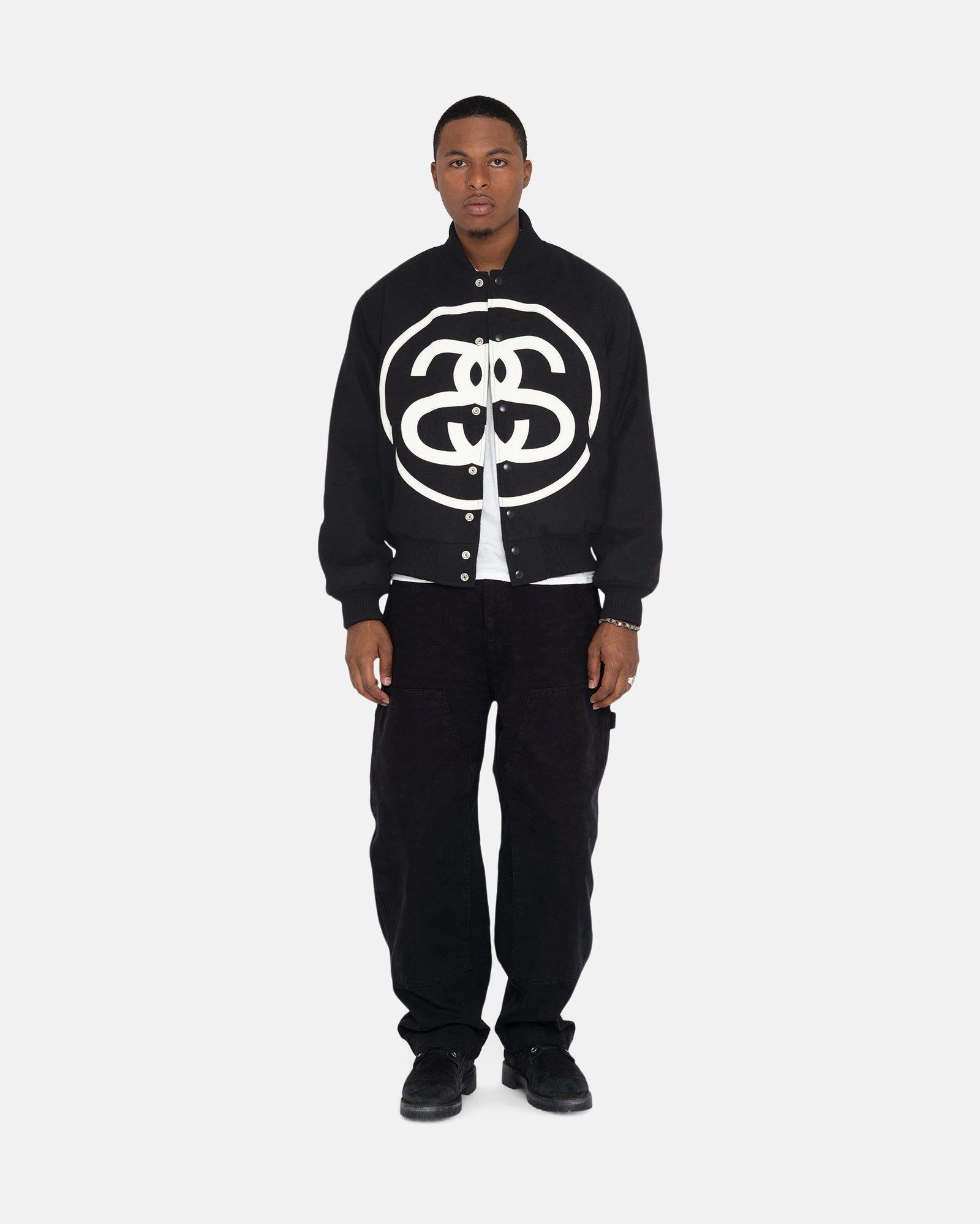 SS-LINK VARSITY JACKET sold by Stussy product image thumbnail 6
