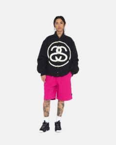 【Stussy】SS-LINK VARSITY ジャケット Stussy SS-Link Varsity Jacket - POIZON
