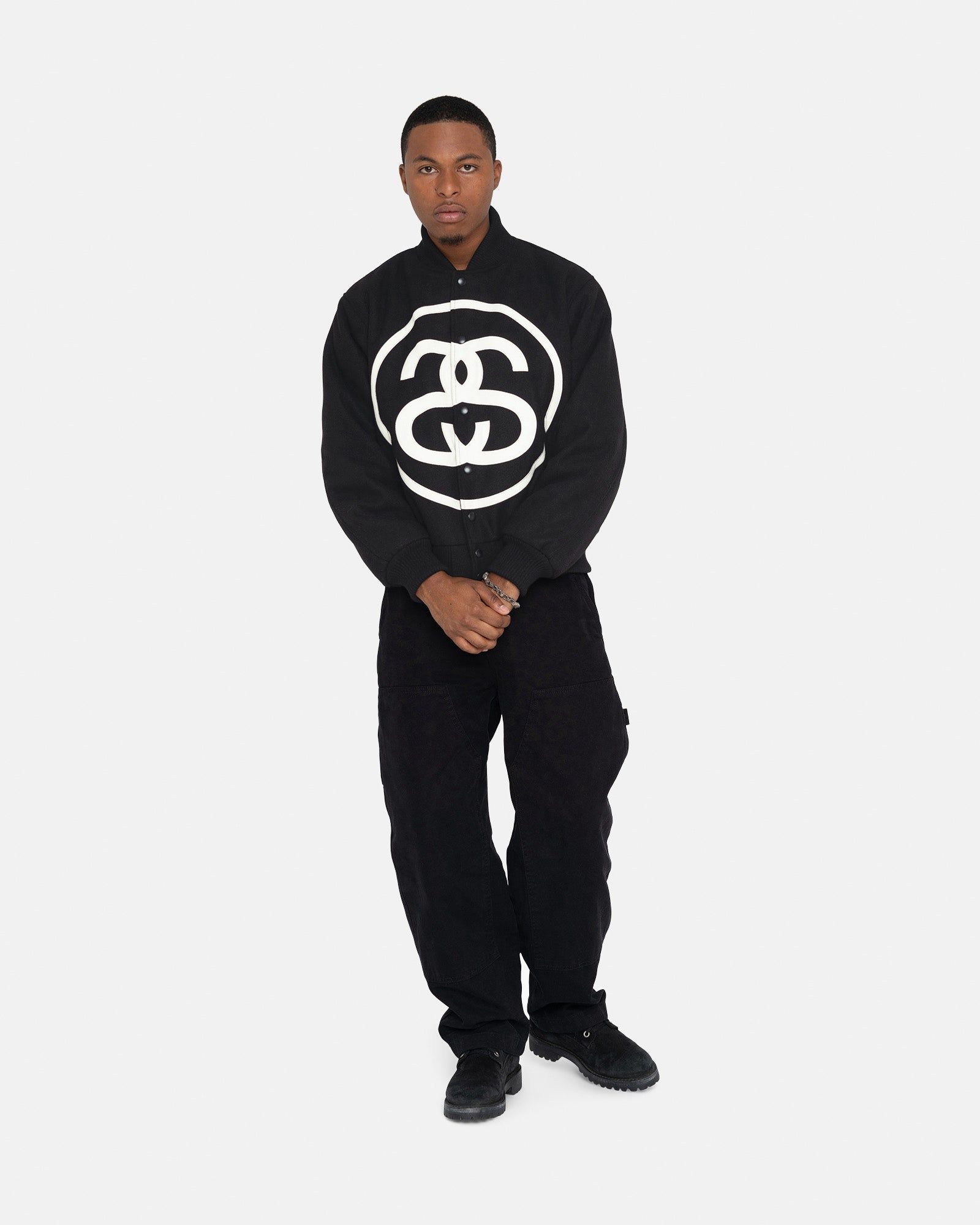 SS-LINK VARSITY JACKET sold by Stussy product image thumbnail 7