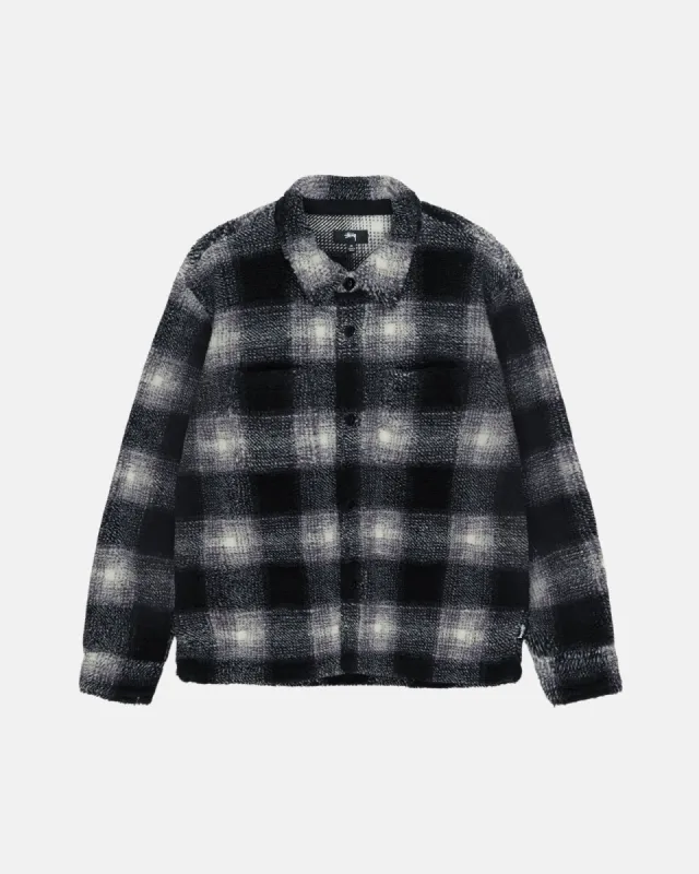 PLAID SHERPA SHIRT made by Stussy