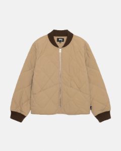 8 BALL QUILTED LINER JACKET sold by Stussy