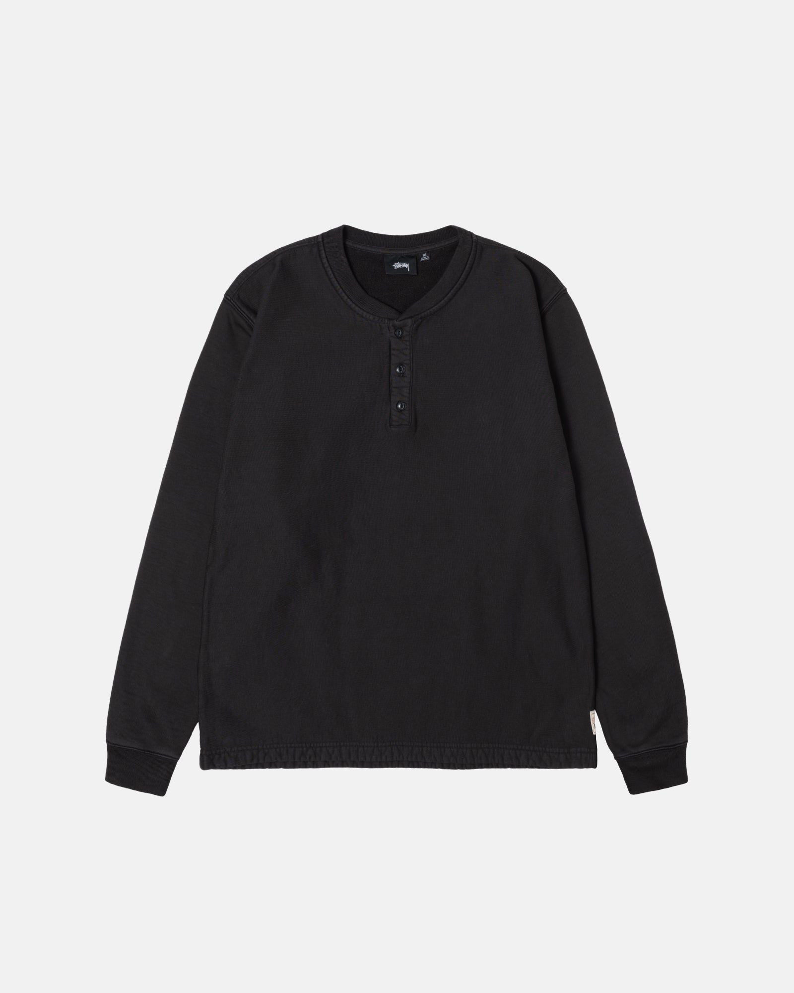 OPEN HEM HENLEY FLEECE sold by Stussy