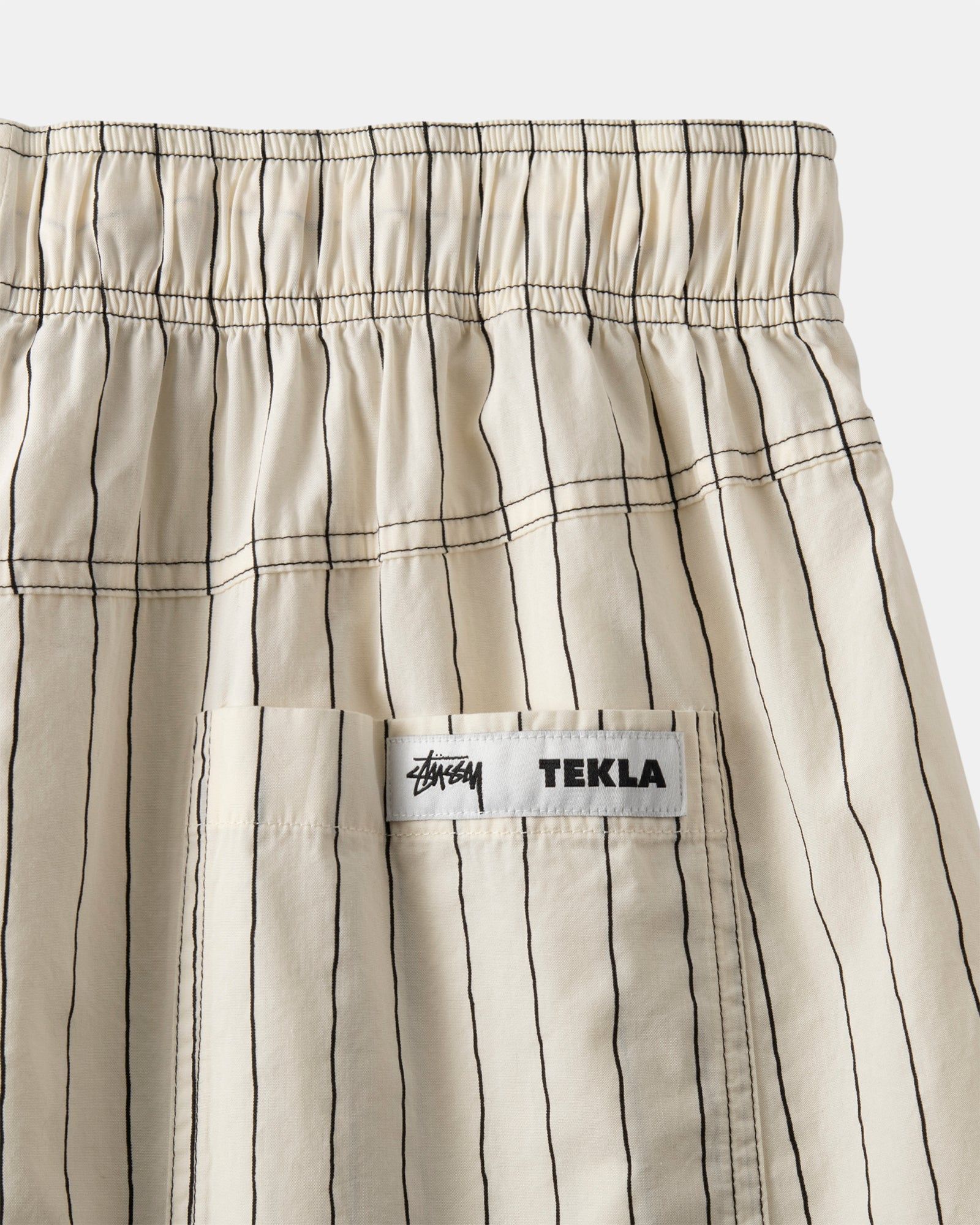TEKLA POPLIN PYJAMA SHORTS sold by Stussy product image thumbnail 4