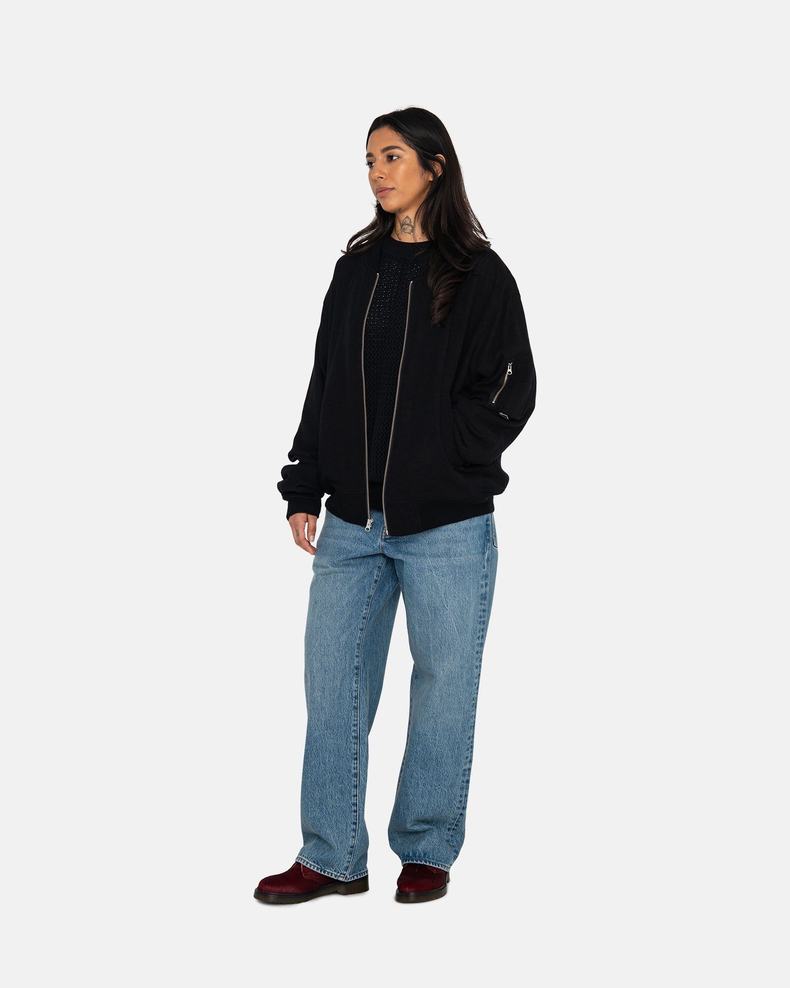 LINEN BEACH BOMBER sold by Stussy product image thumbnail 11