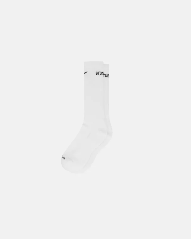 STÜSSY & NIKE DRI-FIT CREW SOCK made by Stussy