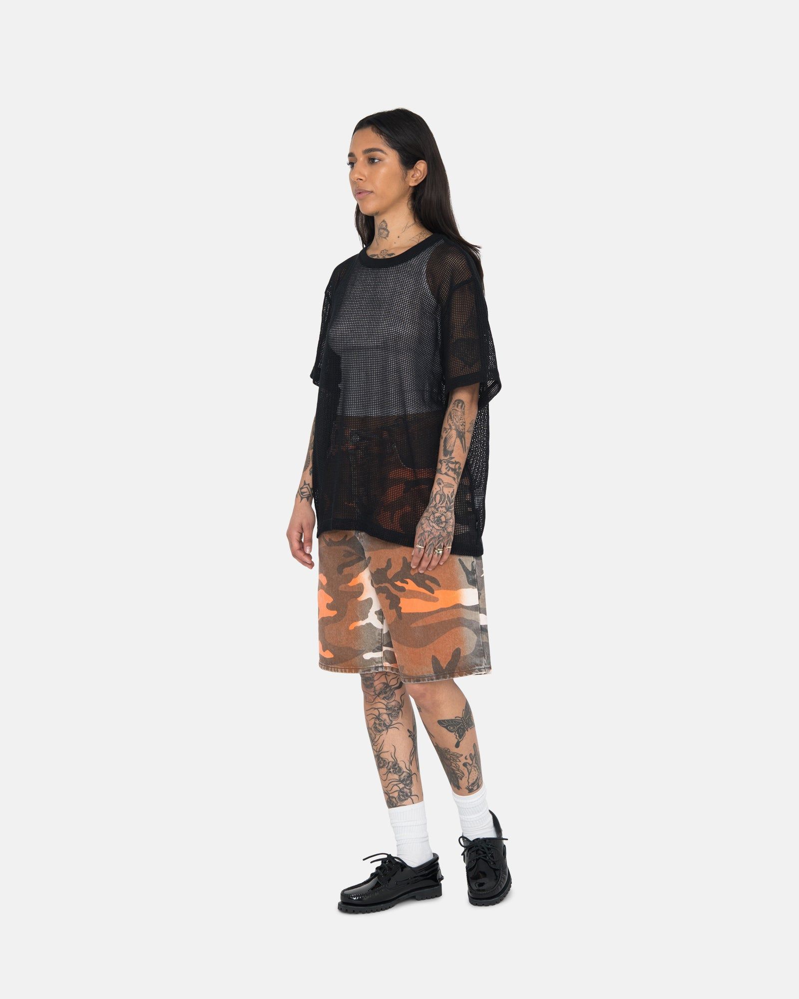 COTTON MESH SS CREW sold by Stussy product image thumbnail 7