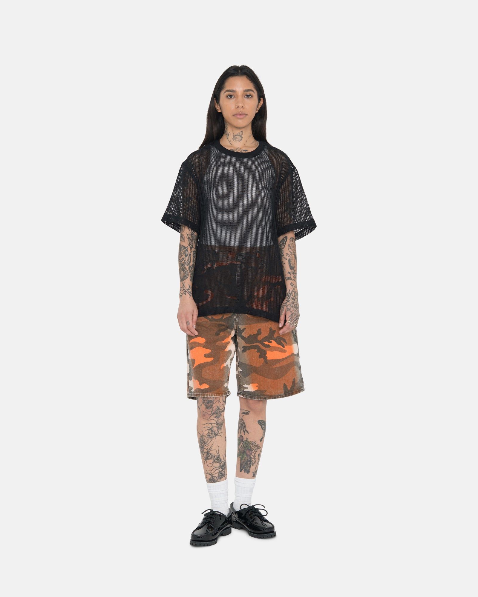 COTTON MESH SS CREW sold by Stussy product image thumbnail 6