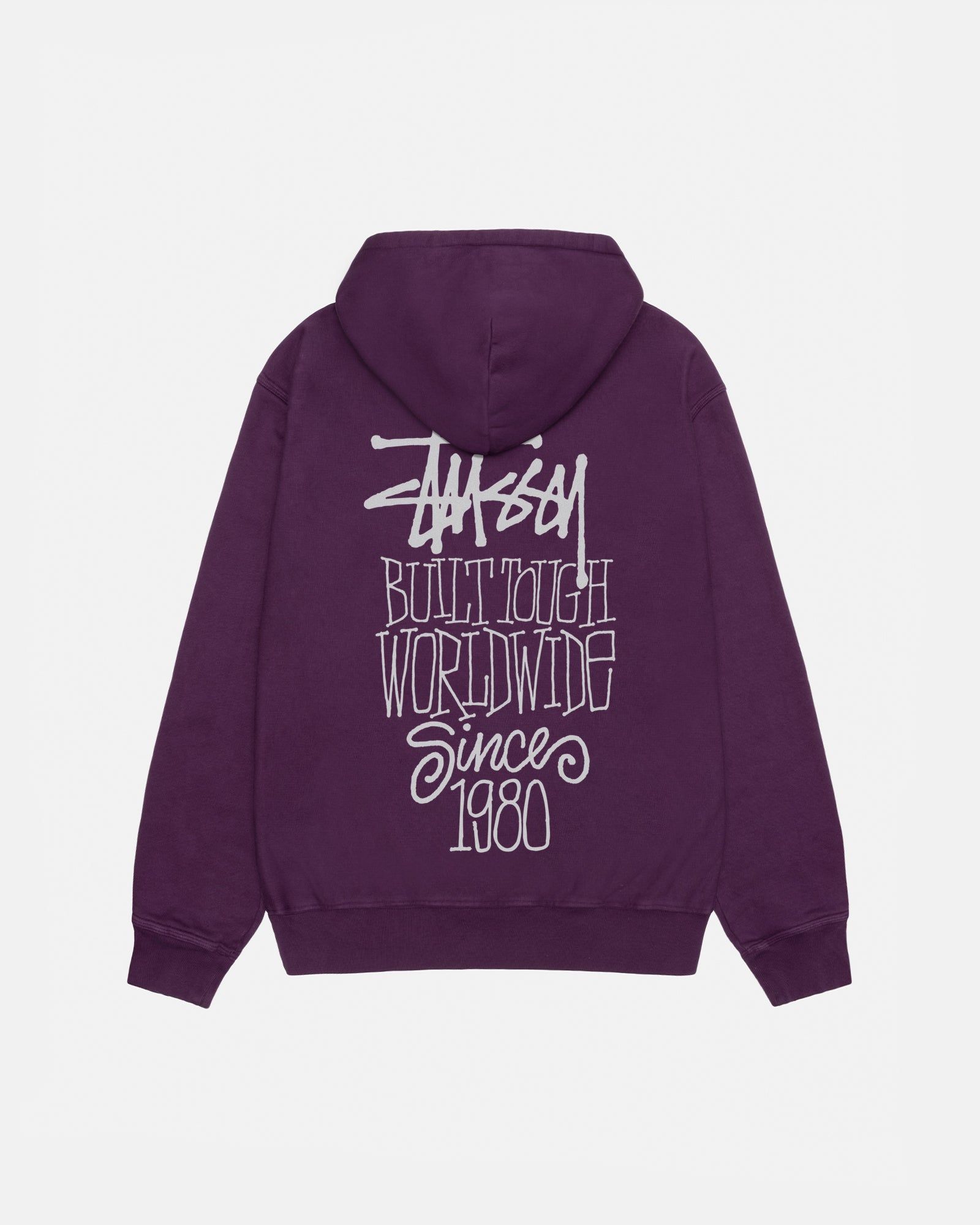 BUILT TOUGH HOODIE PIGMENT DYED sold by Stussy