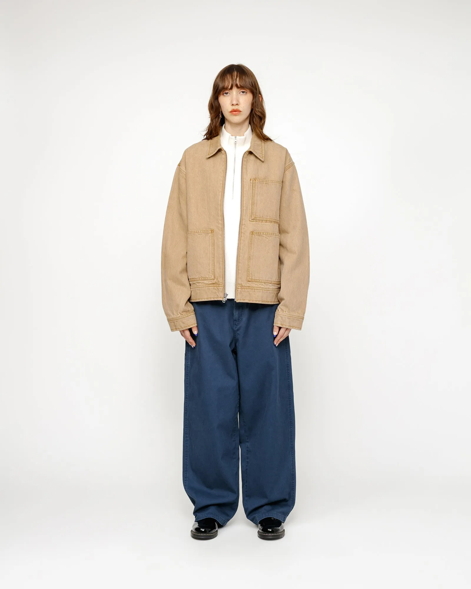 ZIP WORK JACKET DENIM sold by Stussy product image thumbnail 5