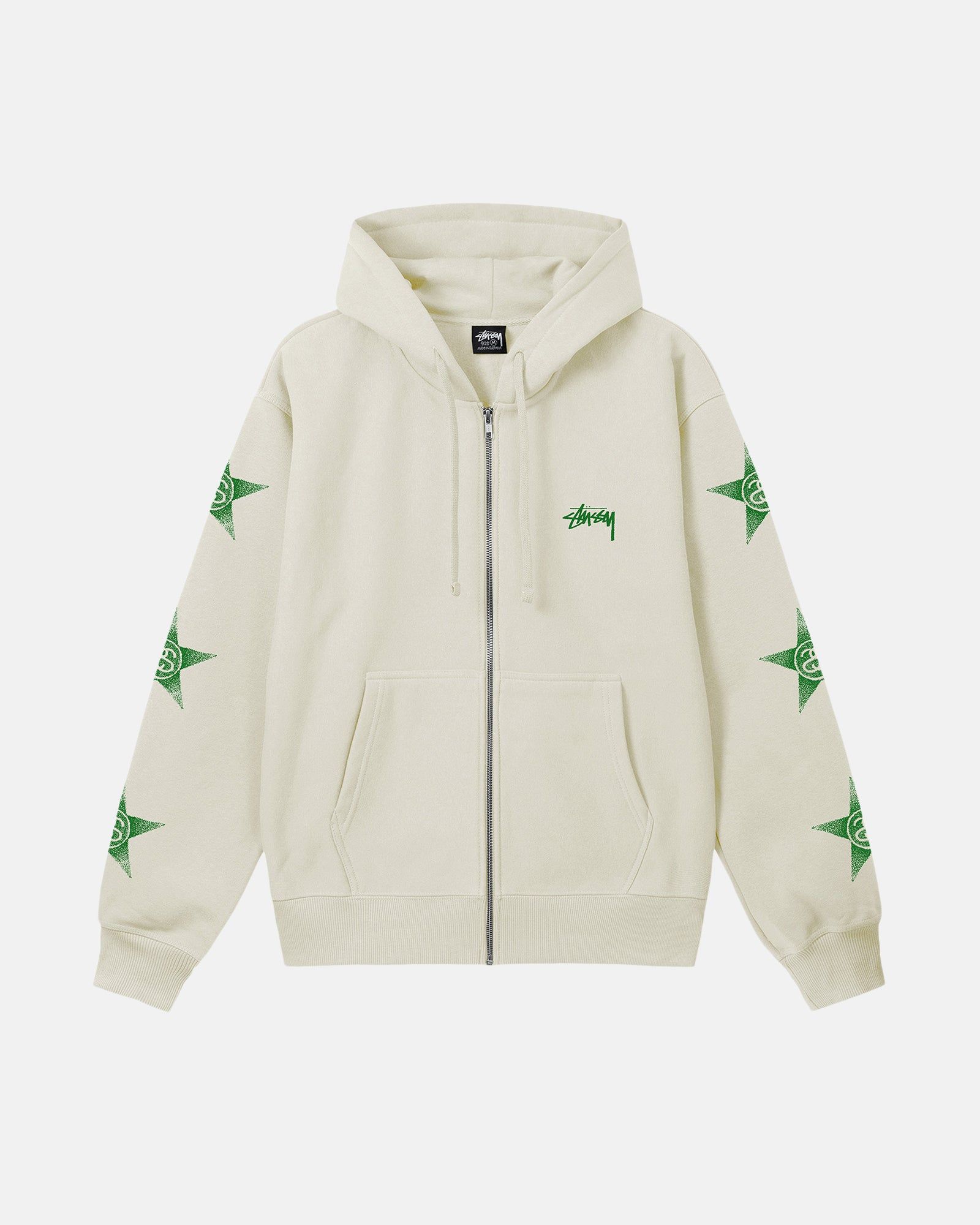 STARS ZIP HOODIE sold by Stussy