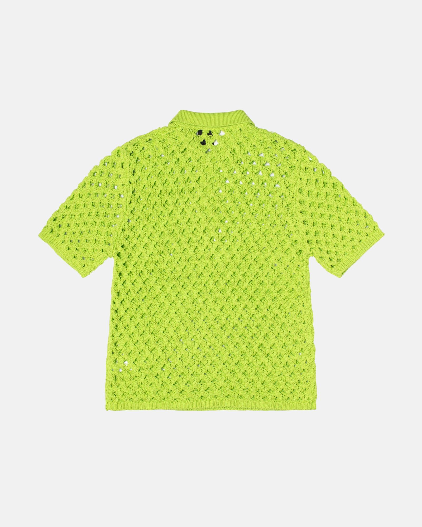 BIG MESH POLO SWEATER sold by Stussy product image thumbnail 2