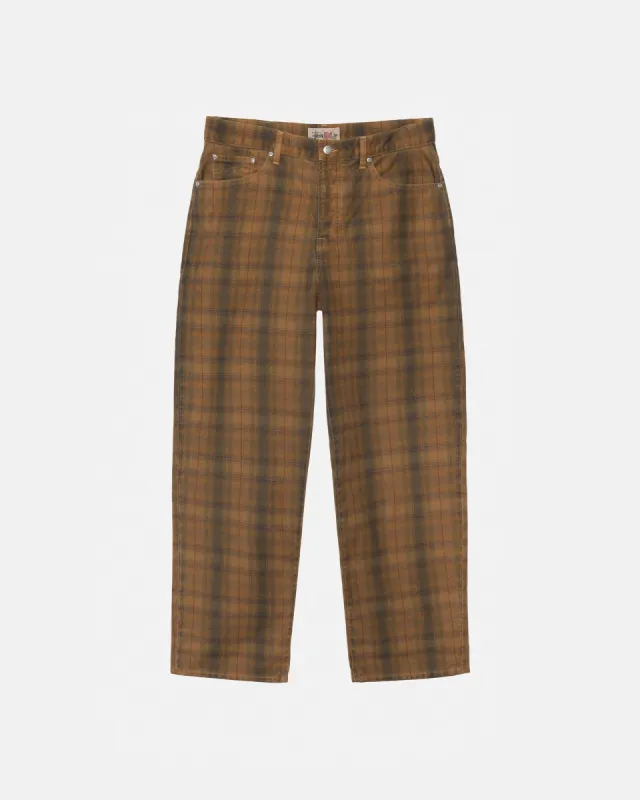 BIG OL' JEAN CANVAS PLAID sold by Stussy