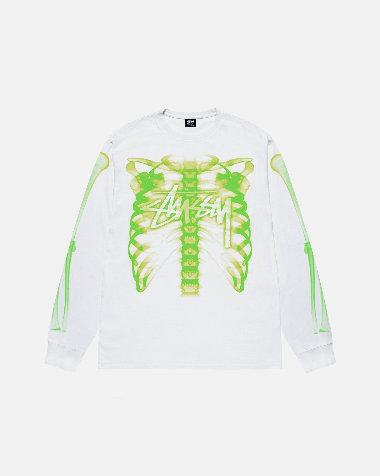 RIB CAGE 3M LS TEE sold by Stussy