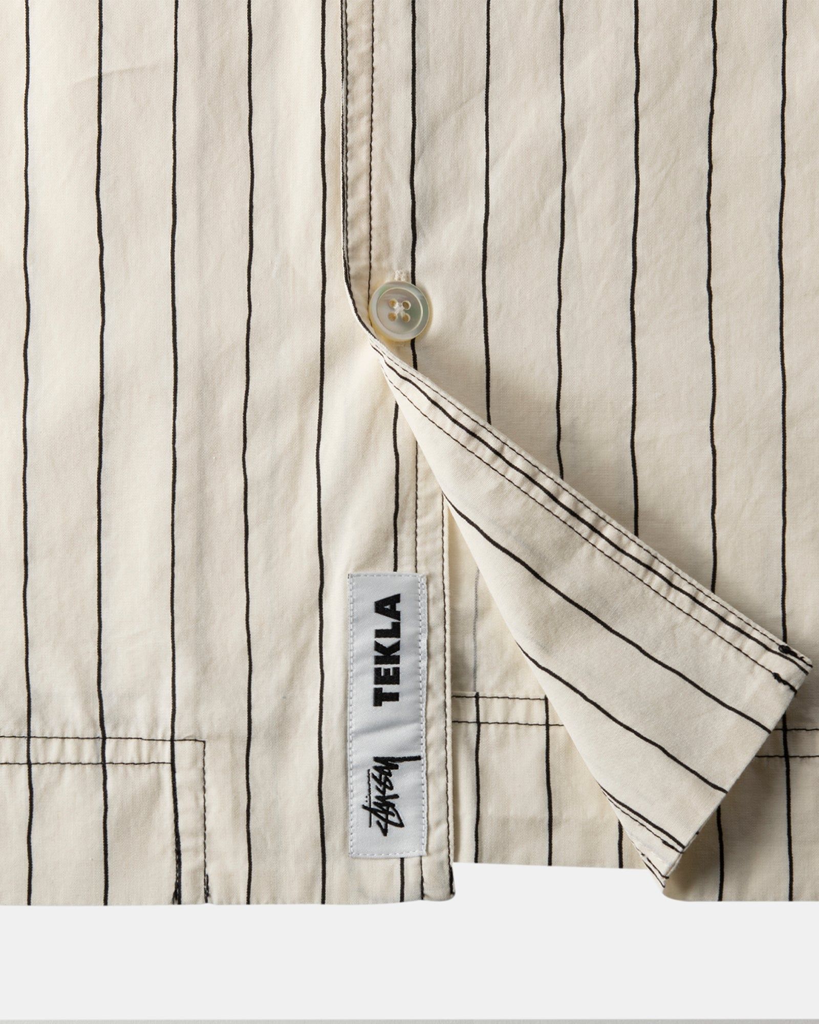 TEKLA POPLIN PYJAMA SHIRT sold by Stussy product image thumbnail 5