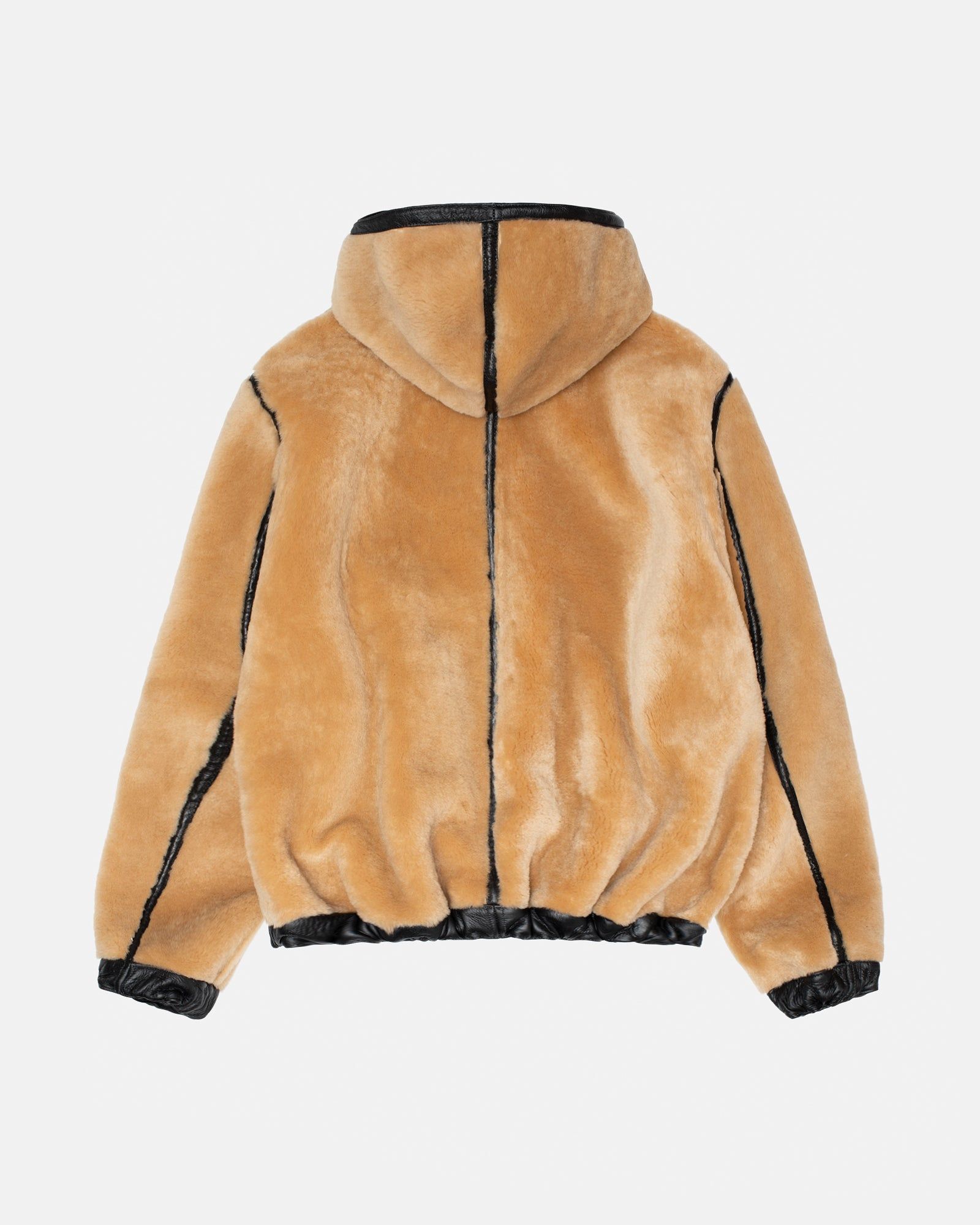 OUR LEGACY WORK SHOP REVERSIBLE SHEARLING ZIP HOODIE sold by Stussy product image thumbnail 4