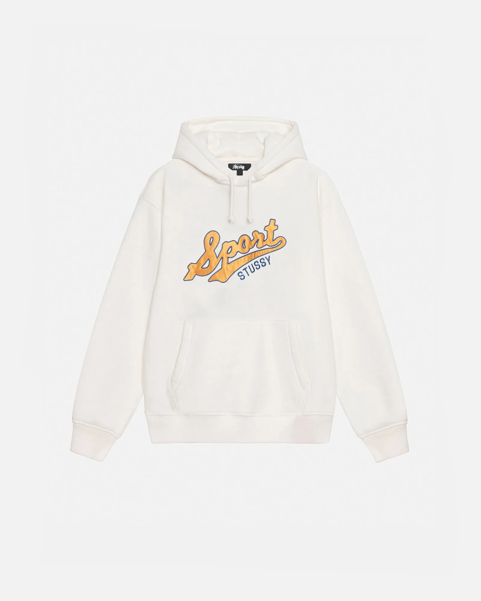 SATIN PATCH OVERSIZED HOODIE sold by Stussy