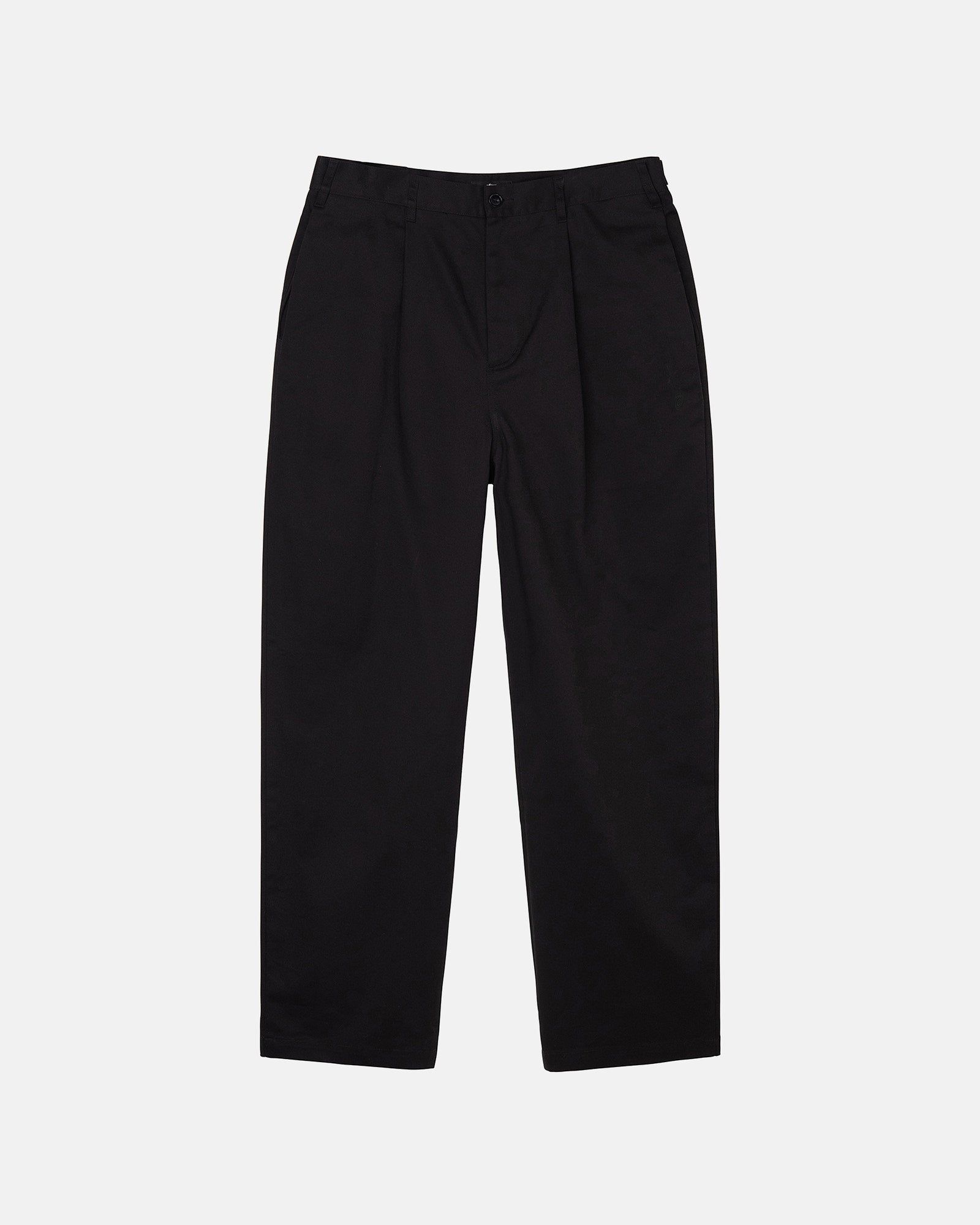 TWILL VOLUME PLEATED TROUSER sold by Stussy