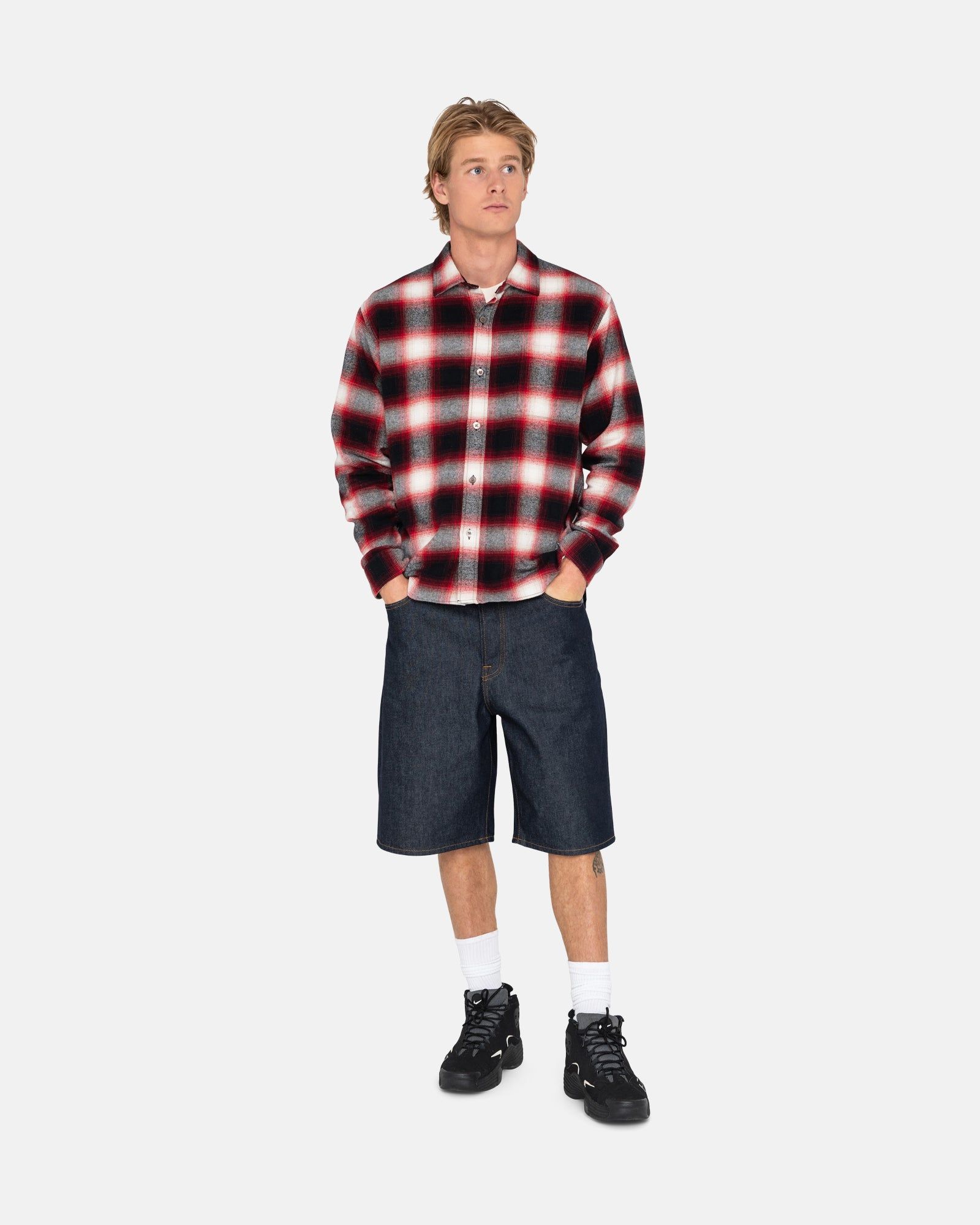 BAY PLAID SHIRT sold by Stussy product image thumbnail 8