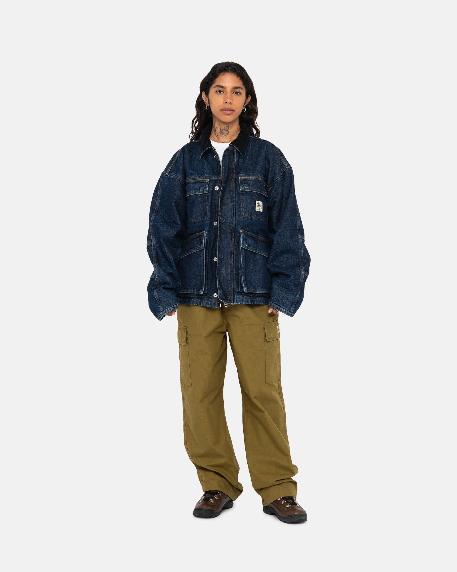 SHOP JACKET WASHED DENIM sold by Stussy product image thumbnail 8