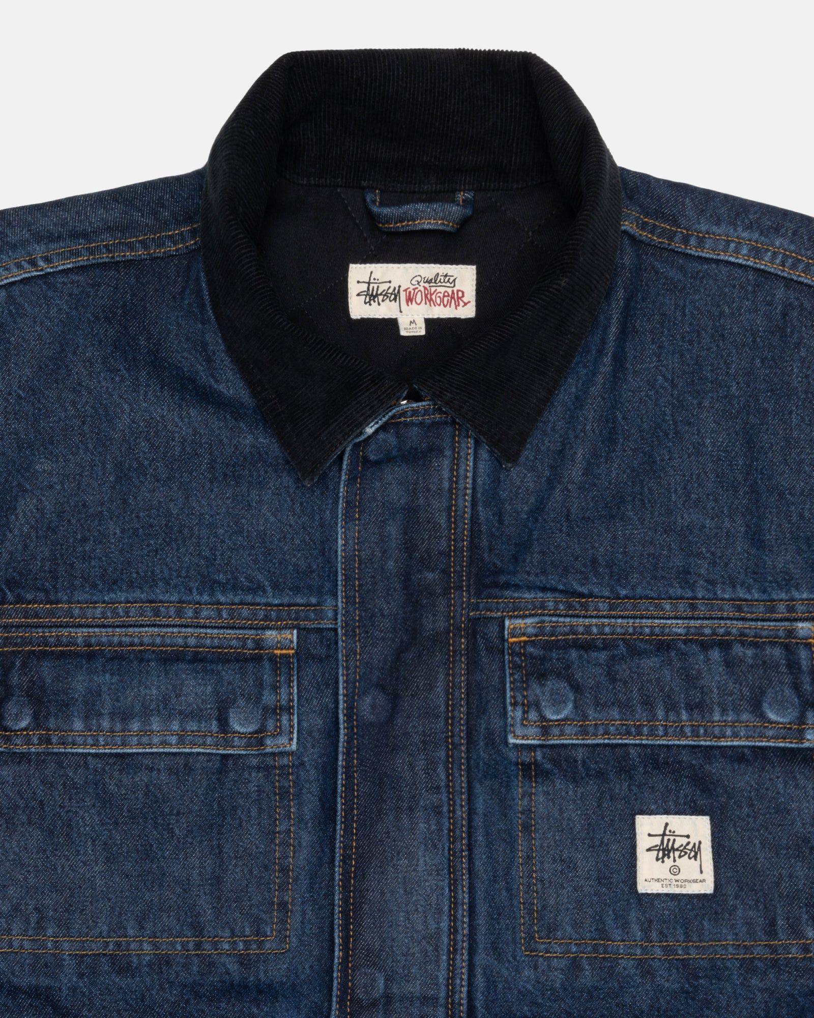 SHOP JACKET WASHED DENIM sold by Stussy product image thumbnail 3