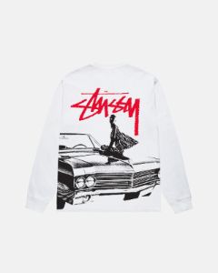 BEAT CRAZY LS TEE sold by Stussy