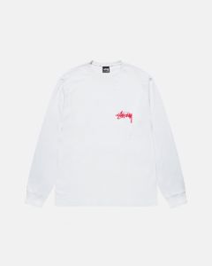 BEAT CRAZY LS TEE sold by Stussy