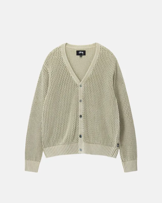 LOOSE GAUGE CARDIGAN sold by Stussy