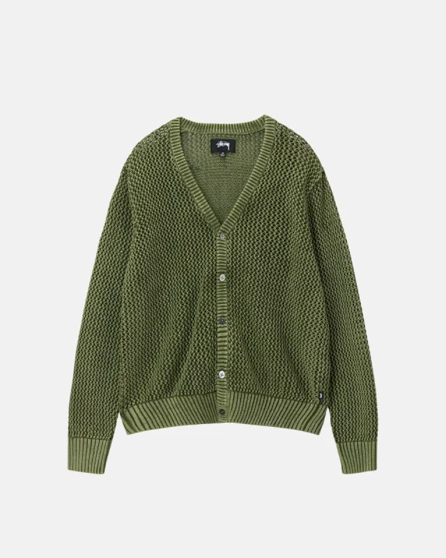 LOOSE GAUGE CARDIGAN sold by Stussy