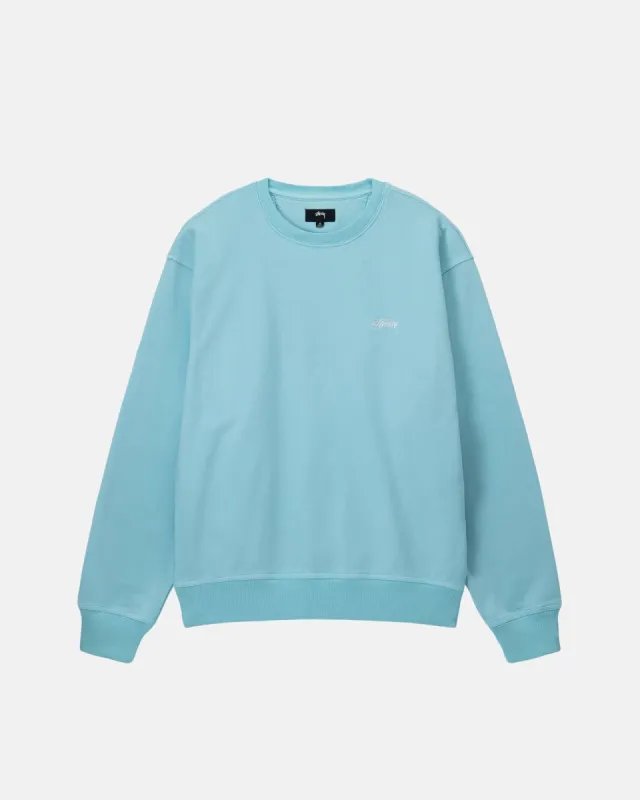 OVERDYED STOCK LOGO CREW sold by Stussy