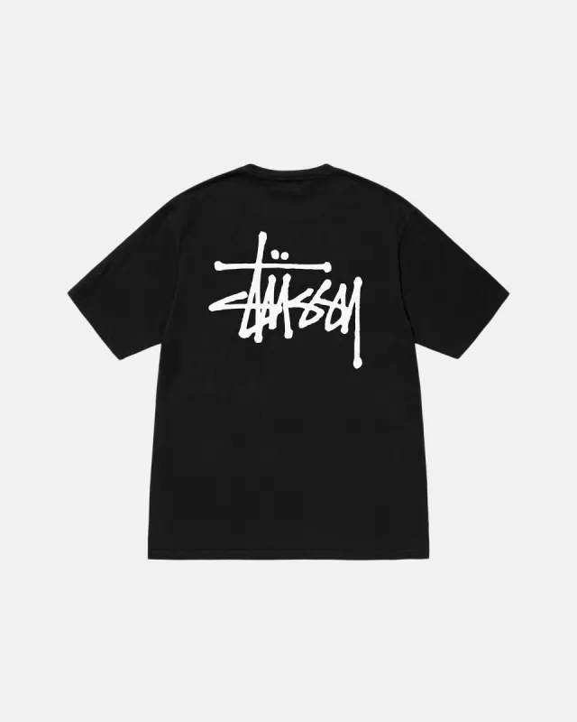 Y2k 00s Stussy Black Logo T-shirt - M | Parallel