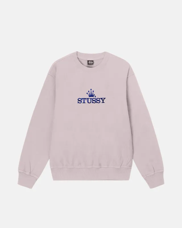 GLAMOUR PIGMENT DYED CREW sold by Stussy