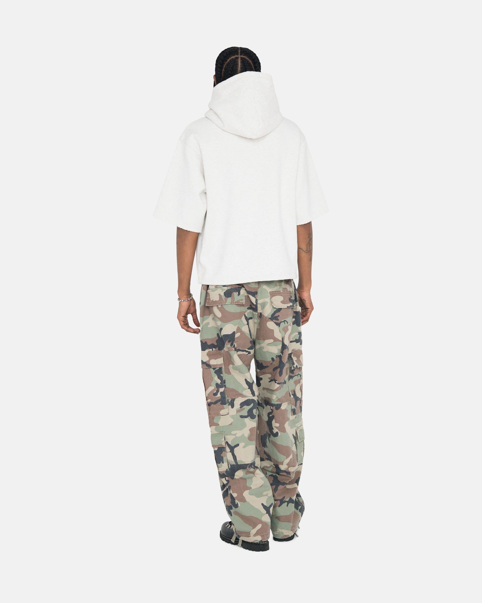 SS BOXY CROPPED HOODIE sold by Stussy product image thumbnail 6