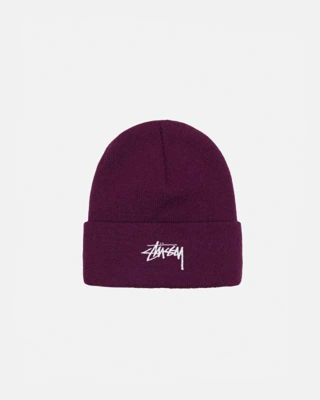 CUFF BEANIE STOCK sold by Stussy