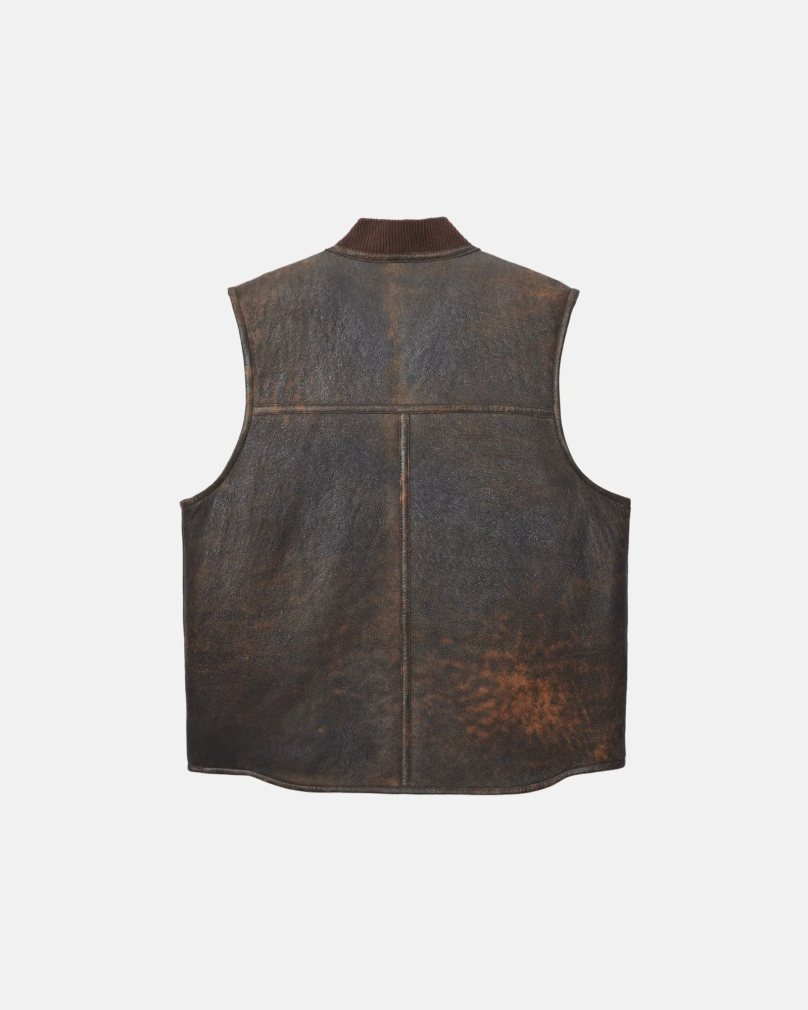REVERSIBLE SHEARLING WORKGEAR VEST sold by Stussy product image thumbnail 3