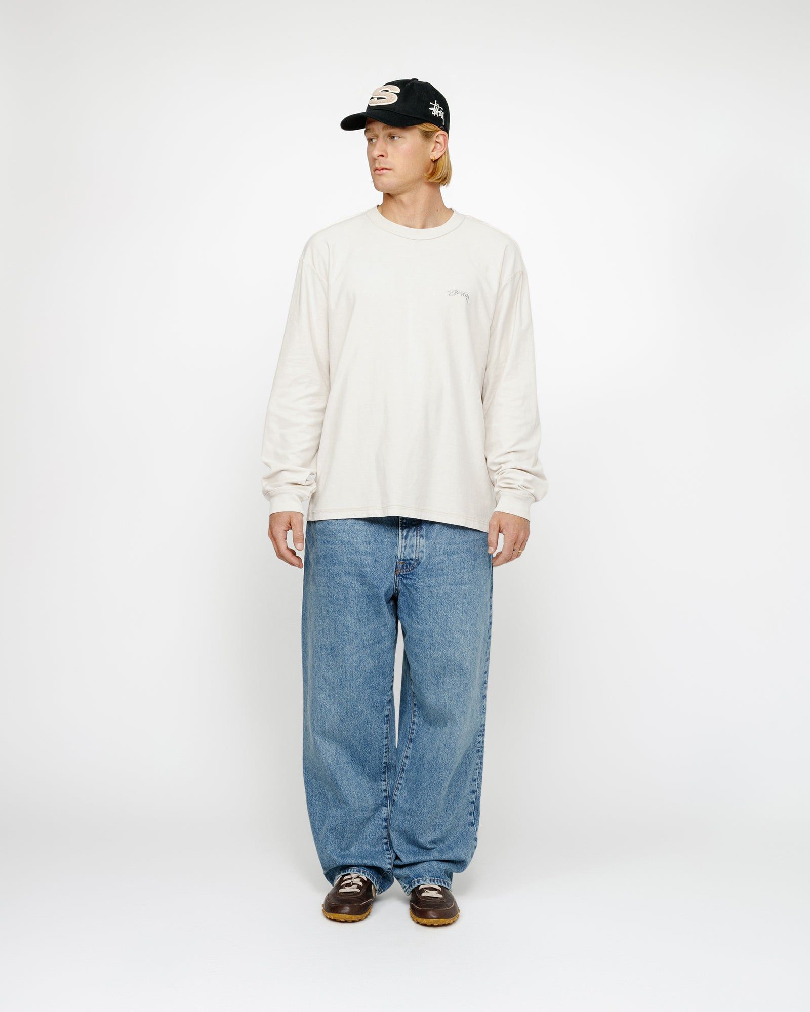 LAZY LONGSLEEVE TEE sold by Stussy product image thumbnail 3