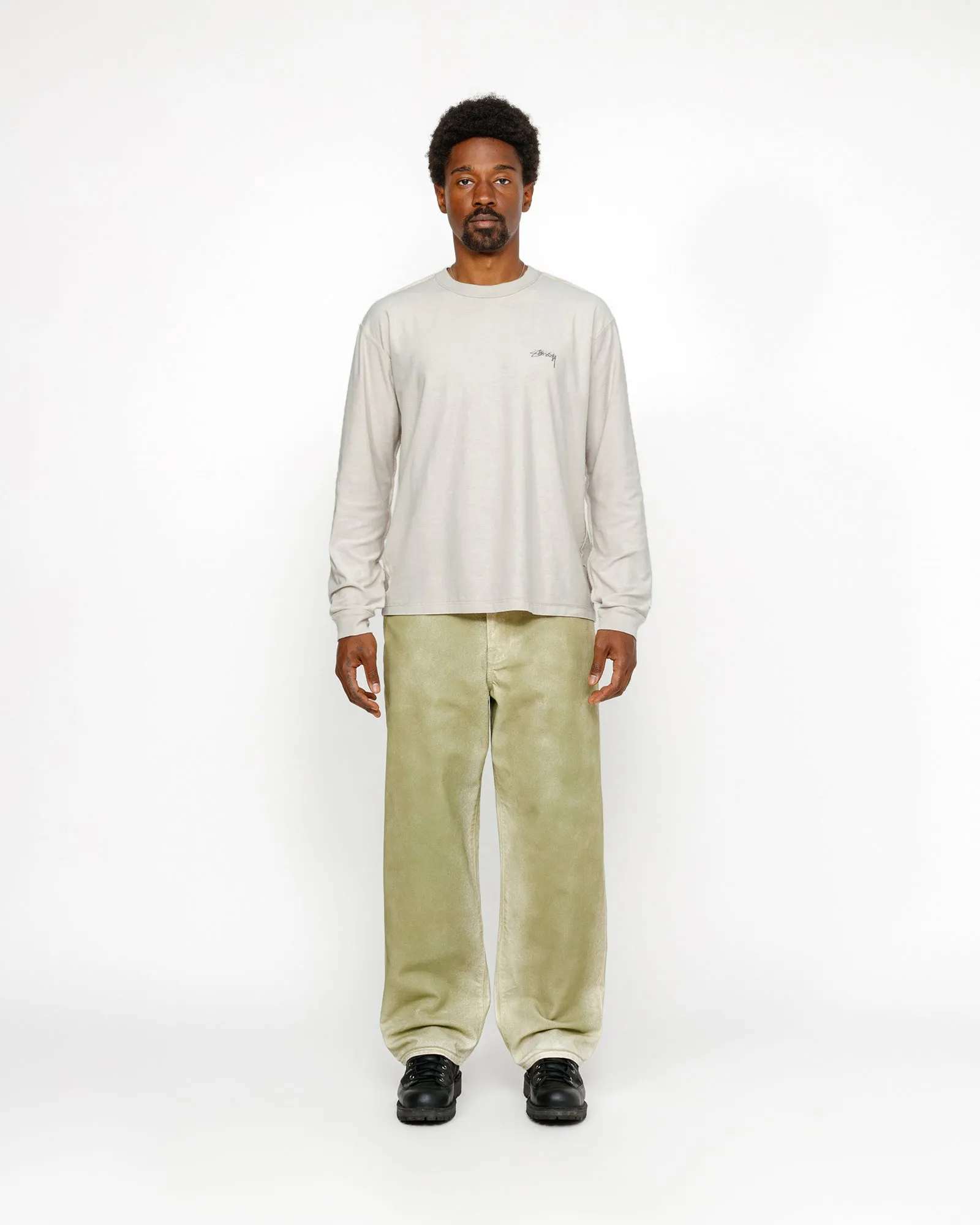 LAZY LONGSLEEVE TEE sold by Stussy product image thumbnail 4