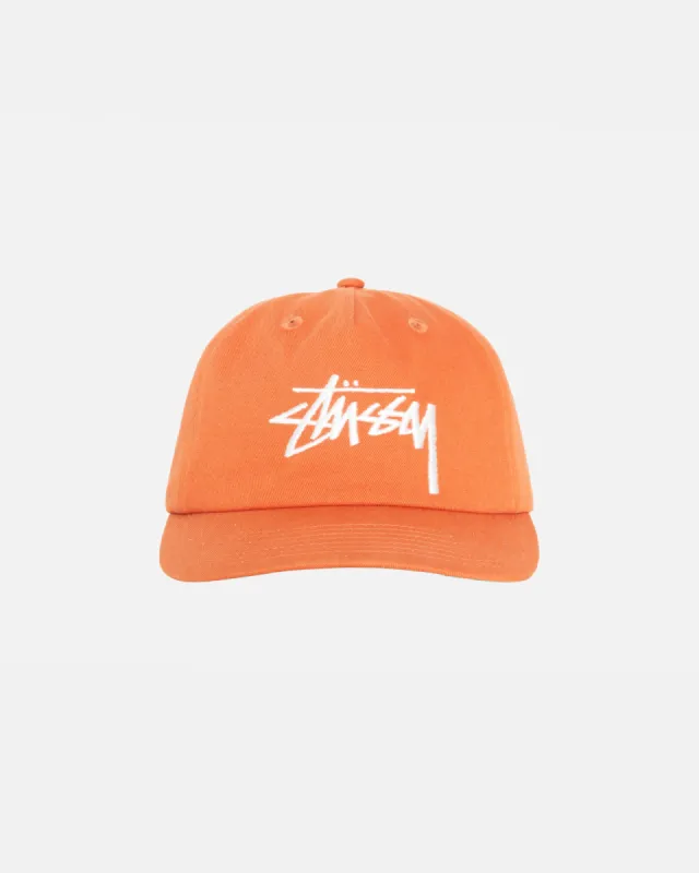 MID-DEPTH BIG STOCK SNAPBACK sold by Stussy