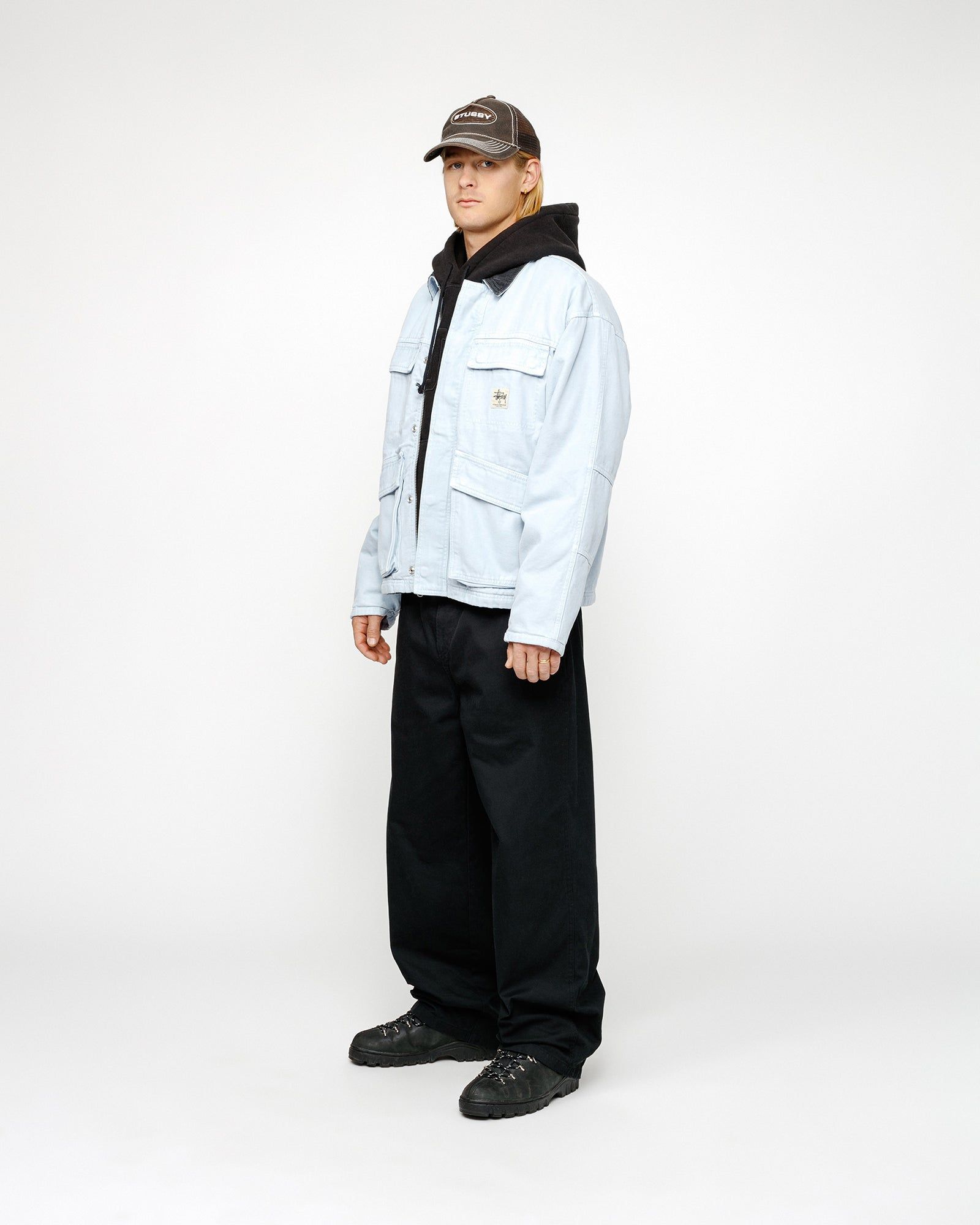 SHOP JACKET WASHED CANVAS sold by Stussy product image thumbnail 5